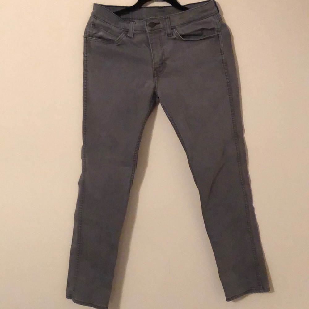 Men’s Levi 511 Gray Jeans Size 31 x 32